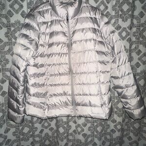 Eddie Bauer Off White Puffer Jacket
